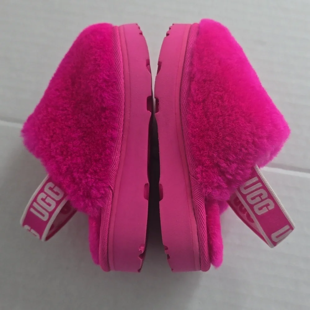 UGG Fluff Yeah Clog-  Toddler Girl's Pink Sz 6